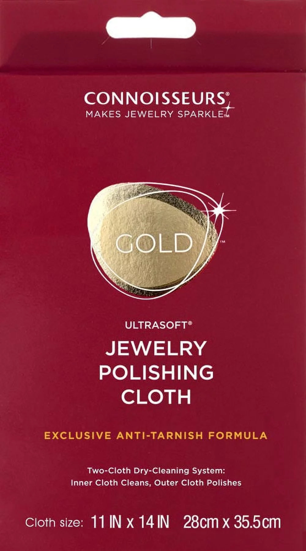 Gold Jewelry Polishing Cloth, Cleans and Polishes Gold to a High Shine